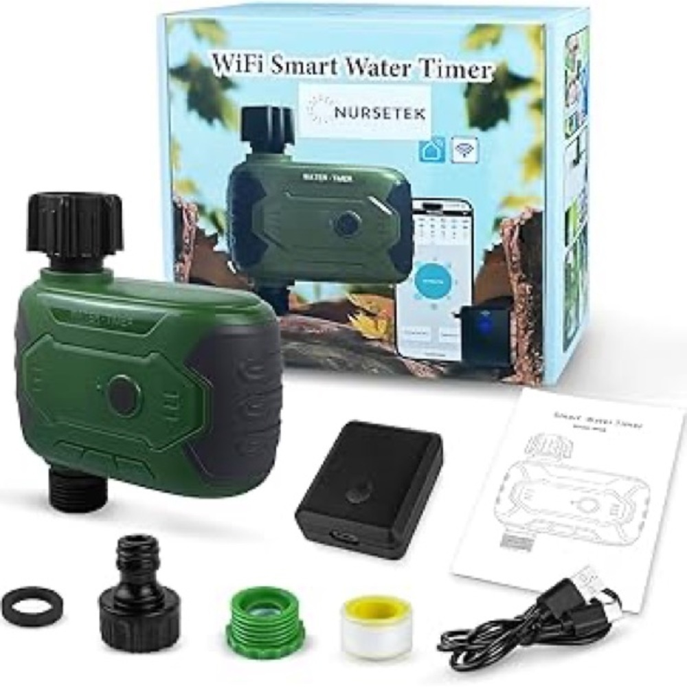 WiFi Sprinkler Timer Smart Water Timer Automatic Watering for Lawn & Garden